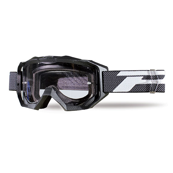 Masque moto cross VENOM Light Sensitive 3200 Carbone - Progrip