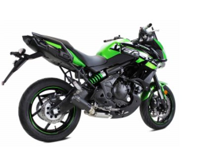 Echappement MK2 BLACK pour KAWASAKI VERSYS 650 18-19 - IXRACE