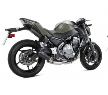 Echappement MK2 BLACK pour KAWASAKI Z 650 17-19 - IXRACE