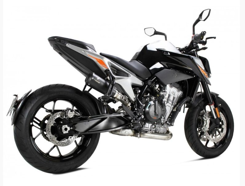Echappement MK2 BLACK pour KTM DUKE 790 ADVENTURE 19-20 - IXRACE