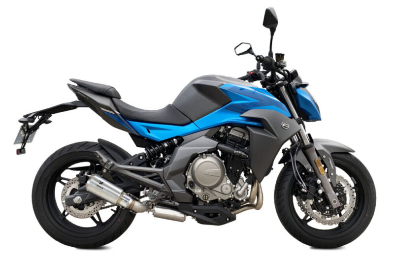 ECHAPPEMENT MK2 INOX CF MOTO NK 400 ANNEE 2019, 2020 - IXRACE