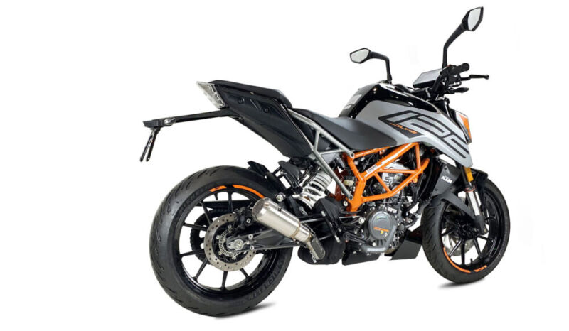 ECHAPPEMENT MK2 INOX KTM DUKE 125 ANNEE 2021, 2022 - IXRACE