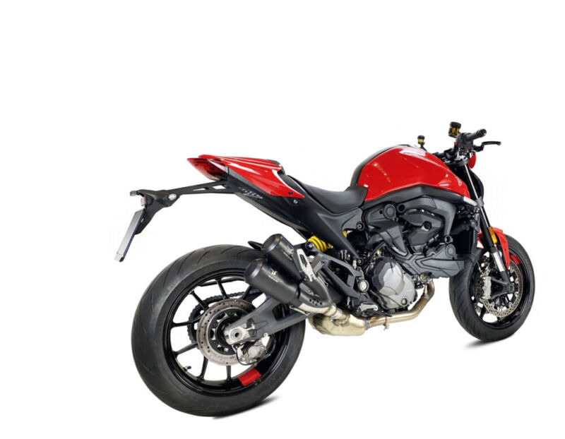 ECHAPPEMENT MK2 INOX NOIR DUCATI MONSTER 937 ANNEE 2021, 2022 - IXRACE