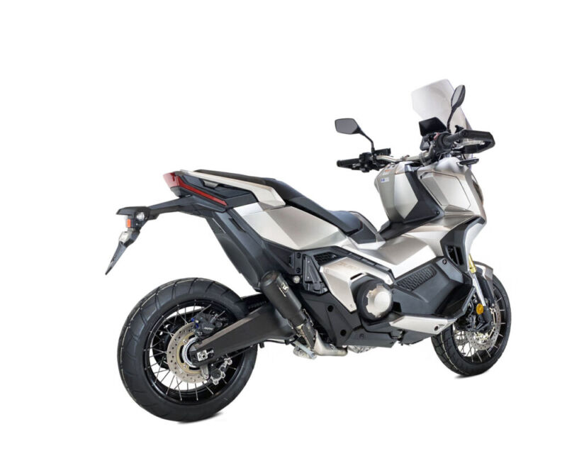 ECHAPPEMENT MK2 INOX NOIR HONDA XADV 750 ANNEE 2017, 2018, 2019, 2020, 2021, 2022 - IXRACE