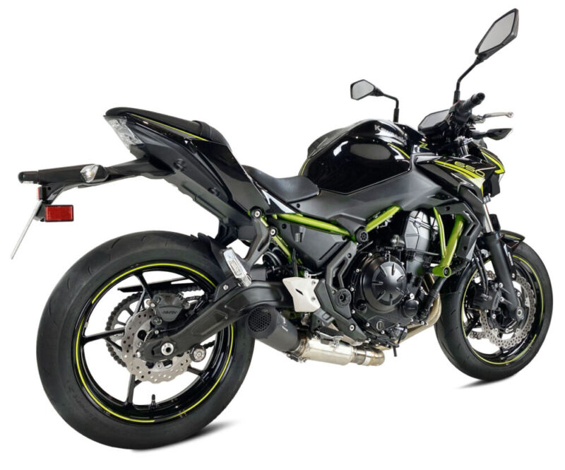 ECHAPPEMENT MK2 INOX NOIR KAWASAKI Z 650 ANNEE 2020 - IXRACE