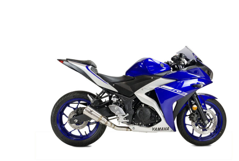 ECHAPPEMENT MK2 INOX YAMAHA R3 ANNEE 2015, 2016, 2017, 2018, 2019, 2020, 2021 - IXRACE