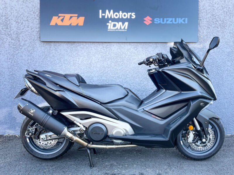 ECHAPPEMENT S3 BLACK INOX NOIR KYMCO AK 550 ANNEE 2021 - IXRACE