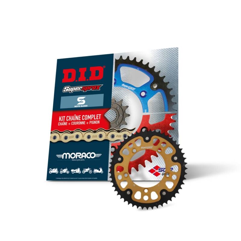 KIT CHAINE STEALTH TRIUMPH 900 Speed Triple (T509) 97-97 – DID (403720562)