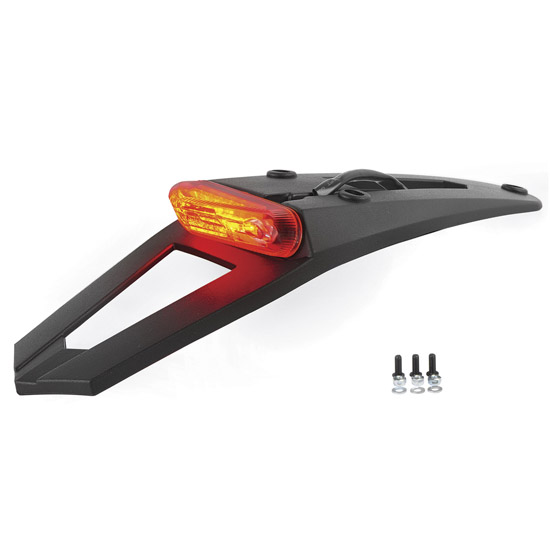 Extension de garde-boue avec feu LED moto enduro route 0.151 kg – Polisport