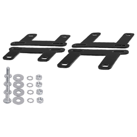 Extensions de phare avant noir – Compatible plaques Polisport – POLISPORT