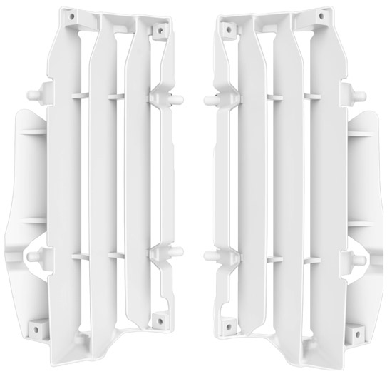 Grilles de radiateur Beta RR 2T / 4T 2020 et + – Polisport Blanc