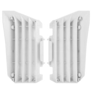 Grilles de radiateur Yamaha WR250 F / YZ250 F / WR450 F / YZ450 F (2014–2019) – Polisport Blanc