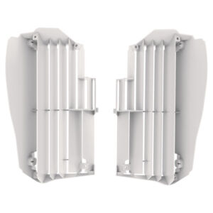 Grilles de radiateur Yamaha WR250F WR450F YZ250F YZ450F (2018–2023) – Polisport Blanc