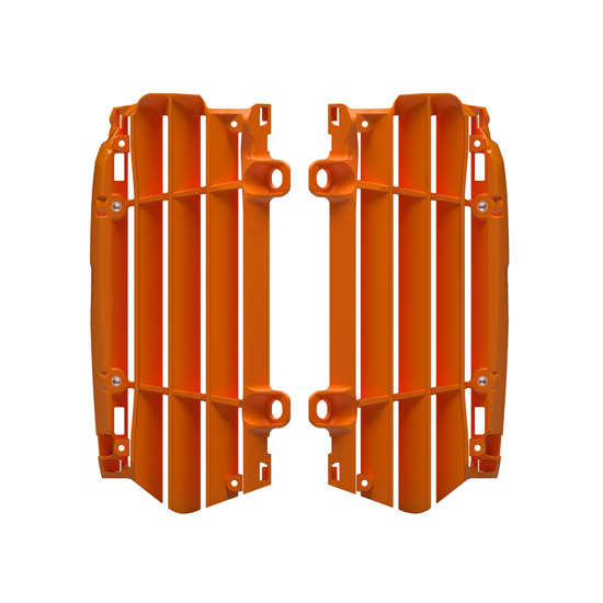 Grilles de radiateur KTM EXC, SX, SMR 2023–2024 – Polisport ORK 16