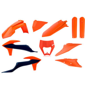 Kit plastique KTM EXC/EXC-F 150-500 (2020-2023) – Polisport – Couleur 2022 OEM