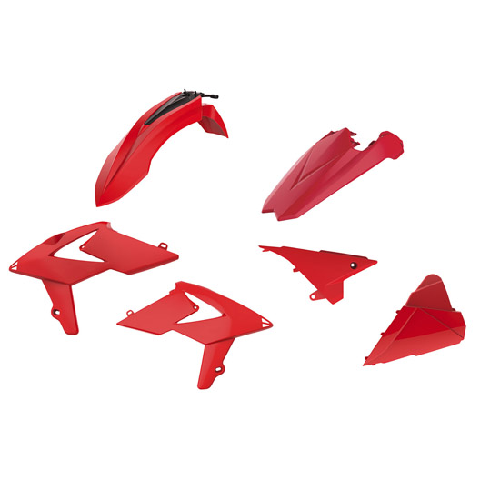 Kit plastique Beta RR 250/300 2T 350/400/450 4T 2018-2019 – Polisport ROUGE