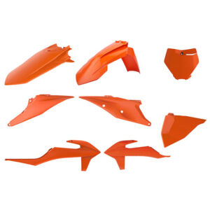 Kit plastique KTM SX/XC/SX-F/XC-F 2019 – Polisport OEM ORANGE