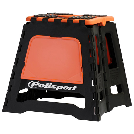 Lève moto pliable fixe – Motocross / Tout-terrain – Polisport ORANGE