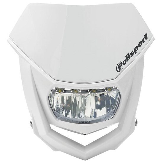 Phare avant LED HALO blanc – Homologué ECE DOT – Polisport – Universel