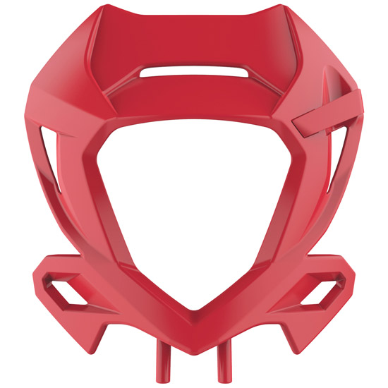 Plaque phare avant Beta RR / X-Trainer (2020 et +) - Rouge - Polisport