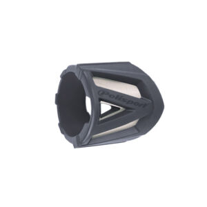 Protection silencieux moto 340-400mm - Polisport - Gris