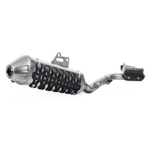 Protection silencieux moto universelle – Armadillo noir – Polisport – Acier/Silicone – 0.415 kg