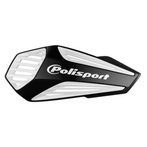 Protèges-mains MX Air Noir/Blanc – Montage universel – Polisport – 0.1690 kg
