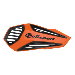 Protèges-mains MX Air ORANGE/NOIR – Compatibilité universelle – Polisport