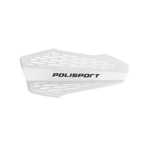 Protèges-mains MX Force Blanc – Montage Guidon Universel – Polisport