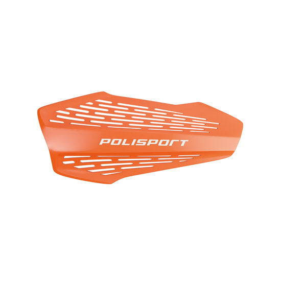 Protèges-mains MX Force ORANGE universels – Polisport – Plastique de remplacement 0.110 kg
