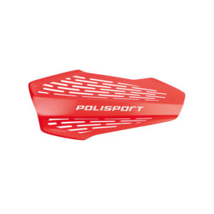 Protège-mains MX Force Rouge – Universel Moto – Polisport – 0.110 kg