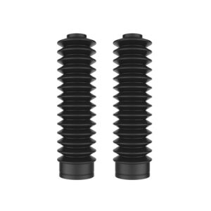 Soufflets de Fourche Enduro Polisport 215×28 mm Noir – Protection Suspension Moto