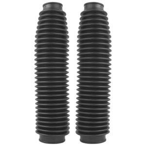 Soufflets de fourche moto ∅41 mm longueur 350 – Polisport Noir