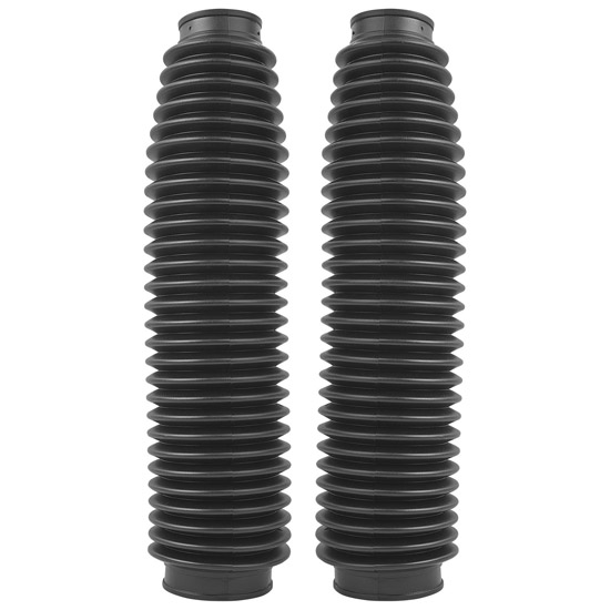 Soufflets de fourche moto ∅41 mm longueur 350 – Polisport Noir