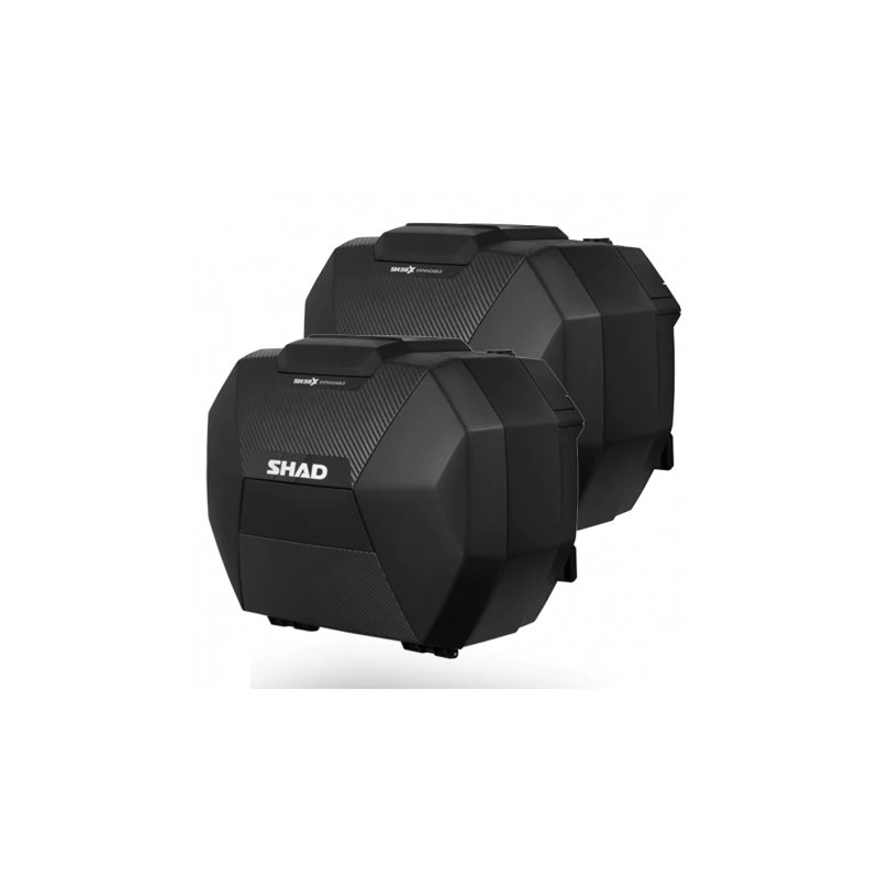 TOP CASE SH38X CARBON (PAIRE) - SHAD