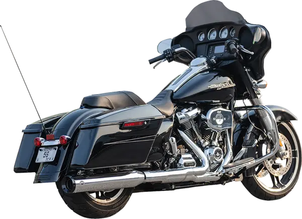 Kit conversion 2-en-1 échappement Harley Touring 2017-2026 – S&S Cycle GNX Swindler Chrome