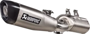 Silencieux Akrapovic Slip-On Line pour Kawasaki Z650RS 2022-2024 – Titane Inox Homologué EU