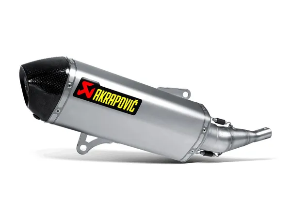 Silencieux Akrapovic Slip-On – Yamaha X-City VP 250 & X-Max YP 250 R (2007-2016) – Inox/Fibre de carbone