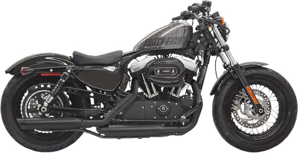 Silencieux Firepower Slip-On Harley Sportster XL 2014-2022 – Bassani Xhaust – Noir
