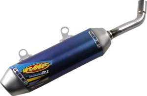 Silencieux FMF PowerCore 2.1 Shorty – GasGas EX 250 2022 / EX 300 2021-2022 – Titane – Réf. 025255