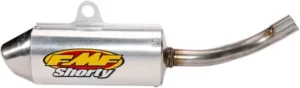 Silencieux FMF PowerCore 2 Shorty - Yamaha YZ 125 2000-2001 - Aluminium - Réf. 020268