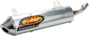 Silencieux FMF Slip-On TurbineCore 2 – Honda CR125R 2002-2007 – Aluminium & Inox – Réf. 021012