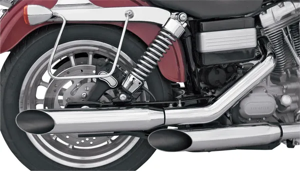 Silencieux HP-Plus Slip-On pour Harley-Davidson Dyna 1995-2005 - Chrome - KHROME WERKS