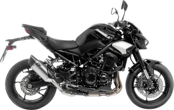 Silencieux LeoVince LV-14 R Slip-On Kawasaki Z900 2017-2024 – Inox & Embout Carbone – Homologué ECE