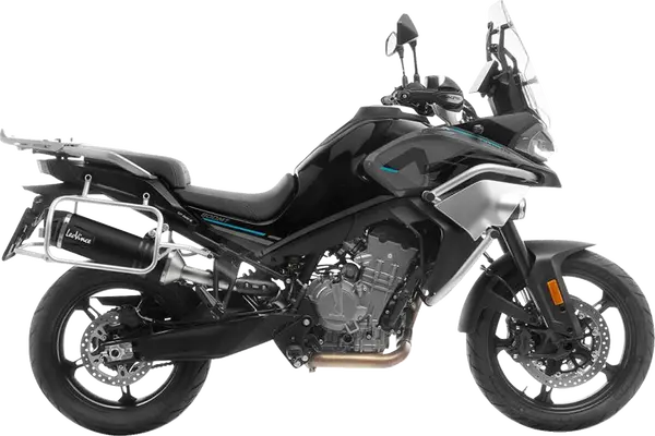 Silencieux LeoVince LV One Evo Black Slip-On - KTM Adventure 790/890, SMT 890, CF Moto 800 MT (2019-2025)