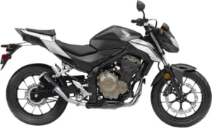 Silencieux LV-10 Black - Honda CB500 / CBR500R 2016-2018 - LeoVince - Réf 15208B