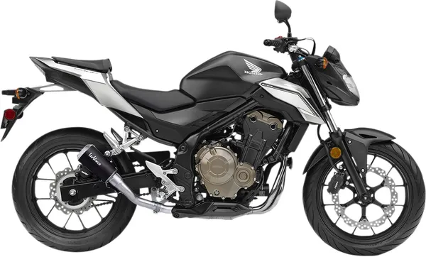 Silencieux LV-10 Black - Honda CB500 / CBR500R 2016-2018 - LeoVince - Réf 15208B