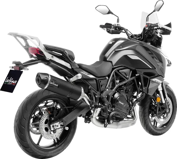 Silencieux LV One Evo Slip-On Benelli TRK 702 / 702 X 2022-2023 LeoVince Black Edition