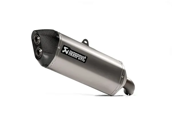 Silencieux moto Akrapovic Slip-On - Suzuki V-Strom 1000 & 1050 (2014-2025) EUROPE/USA - Titane embout carbone