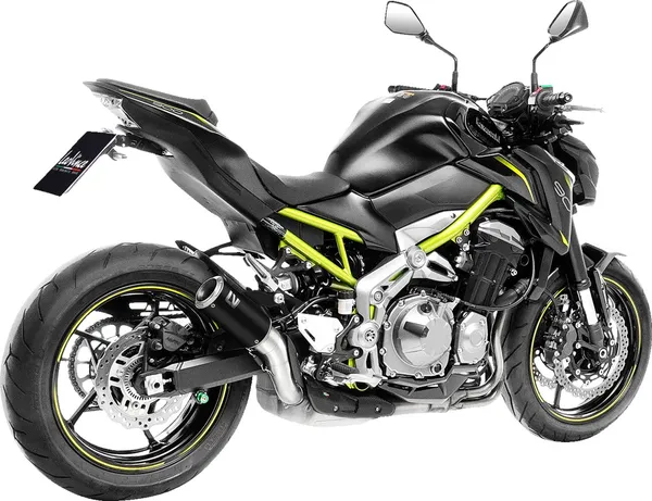 Silencieux moto Kawasaki Z900 2017-2025 – LV Corsa Black Edition LeoVince – Slip-On Noir Mat